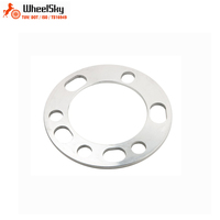 Entretoise de roue en aluminium 50 fentes, 5 sur roues, 10-120mm, 5x114.3
