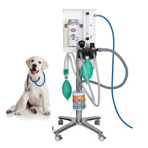 Veterinaire Oxygene Concentrator Systemen Gas Anesthesie Apparaat Monitor Inhalatie Ventilator Veterinaire Draagbare Anesthesie <span class=keywords><strong>Machine</strong></span> - Product Image 2