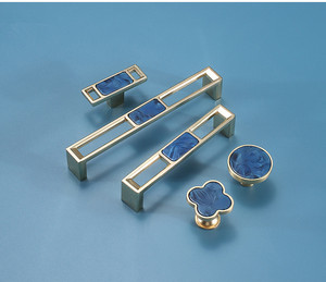 دولاب باب من سبائك الزنك بمقبض دائري من حجر الراين والكريستال للأثاث - Product Image 4