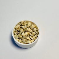 1000 pièces de micro-anneaux en silicone de 5,0 mm, perles, outils pour extensions de cheveux humains