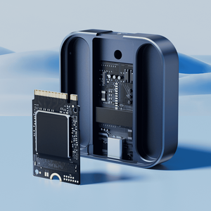 ACASIS ミニツール不要 アルミニウム製 2230 NVMe M.2 SSD エンクロージャ USB C タイプ 外付けドライブ SSD エンクロージャ 10Gbps - Product Image 3