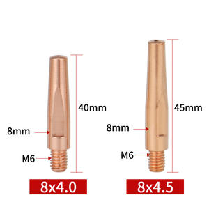 Boquilla Conductora para Soldadura MIG Ottel M6840 45 de Cobre con Zirconio para Robots y Equipos Industriales - Product Image 2