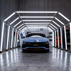 Lámpara LED portátil de alta calidad para detalles para garajes de automóviles <span class=keywords><strong>Studios</strong></span> 6500K Temperatura de color Lámpara de aluminio Cuerpo AC Luz DE TRABAJO - Product Image 1