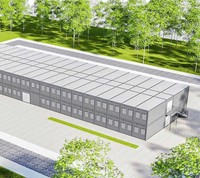 Fabricants de préfabriqués commercialisent des maisons en acier léger, des structures en acier personnalisées et des immeubles de bureaux.