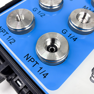 Adaptateur de raccord rapide multifonctionnel mâle-femelle pour équipement de test - Product Image 3