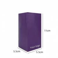 Appareil de beauté facial domestique personnalisé, mini portable en métal 2-en-1, avec micro-vibration tactile et gyroscope magnétique importé