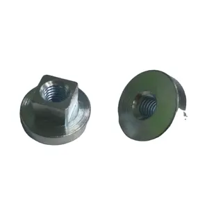 定制不同类型数控原始设备制造商金属螺母圆形底座方形肩部螺母