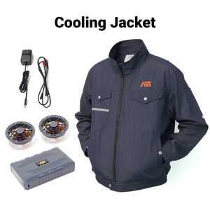 Jaqueta Refrigerada Aobote com Ventiladores e Banco de Energia, Roupas de Trabalho com Ar Condicionado, Fabricante de Roupas Refrigeradas - Product Image 2