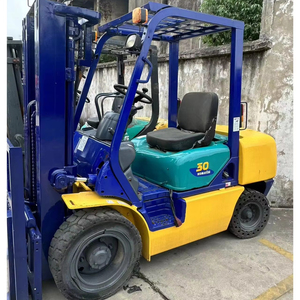 รถยกดีเซล Komatsu FD30 มือสอง ขนาด 3-7 ตัน พร้อมเสาสามท่อน ความยาวงา 1000 มม. ของแท้จากญี่ปุ่น ยี่ห้อ Komatsu ขาย - Product Image 1