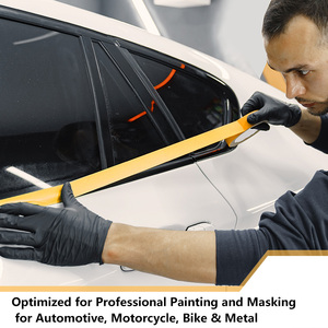 Cinta Adhesiva UJANG para Pintores, Sin Residuos, Resistente a Altas Temperaturas, Cinta de Papel Washi para Enmascarar en Pintura Automotriz - Product Image 2