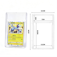 Étui de protection en acrylique pour cartes gradées 35PT à ultrasons, compatible avec les slabs CGC de cartes de baseball pour PSA
