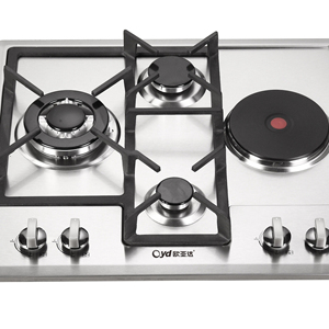 Réchaud combiné d'usine mode design attrayant cuisinière cuisinière cuisine cuisson 4 brûleurs cuisine cuisinière à gaz électrique cuisinière à gaz plaques <span class=keywords><strong>de</strong></span> cuisson - Product Image 1