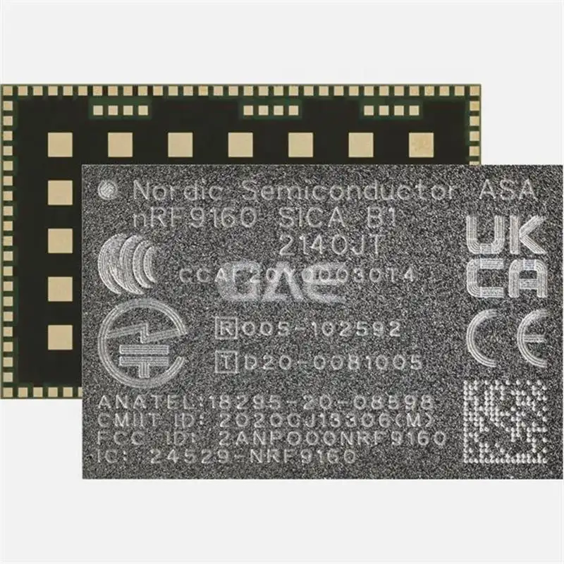 電子部品NRF9160-SICA-B1A-R IC RF TxRx + MCU NRF9160-SICA-B1A-R7 MHz ~ 2.2GHzモジュールオリジナル新品