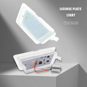 2pcs LED luz de placa de licencia número lámpara para Opel <span class=keywords><strong>Astra</strong></span> <span class=keywords><strong>G</strong></span> MK4 salón 1998-2004, 1999, 2000, 2001, <span class=keywords><strong>2002</strong></span> - Product Image 4