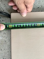 Panneaux muraux en cuir gris blanc Zhenling pour la décoration murale de la maison