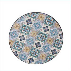Mosaïque Table Pliable Extérieur Patio Balcon Imperméable Fer Mosaïque Café Table Salle À Manger Salon Bistro Loisirs Mosaïque Chaise - Product Image 2