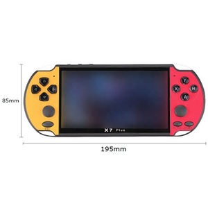 Venta caliente Pantalla de 5,1 pulgadas X7 Plus reproductor de juegos portátil películas de libros electrónicos 8 bits 8GB 10000 + juegos consolas de videojuegos clásicos - Product Image 5
