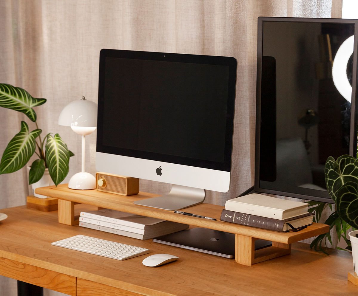 Bois de cerisier, pas de tiroir