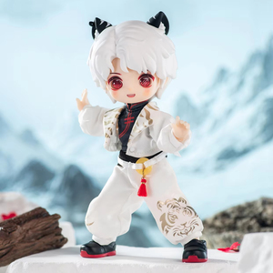 Bambola BJD snodabile con articolazioni a sfera, personaggio <span class=keywords><strong>da</strong></span> collezione articolato e mobile, statuetta artistica dettagliata dipinta a mano - Product Image 1