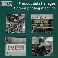 Machine d'impression sérigraphique automatique à haute stabilité pour flacons médicaux, pots cosmétiques, bouteilles d'eau - Imprimante neuve ou d'occasion
