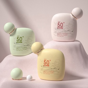 OEM Hot Sales Sunscreen Empty Bottle 60ml Suncream Package PP Plastic 50g Body Lotion Bottle <strong>Cosmetic</strong> Sun Cream <strong>Container</strong> - Product Image 1