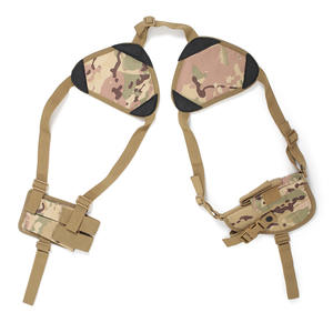 Funda táctica doble para hombro y axila de tela Oxford, duradera, ajuste universal, venta al por mayor, portátil, oculta, para caza - Product Image 4