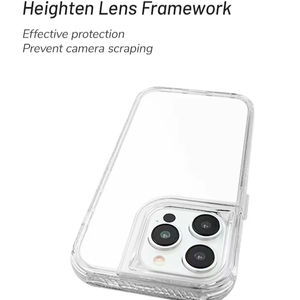 Funda <span class=keywords><strong>de</strong></span> teléfono con sublimación en blanco, funda móvil con sublimación 3D resistente para iPhone 16 15 Pro Max, funda resistente 3 en 1 con lámina brillante - Product Image 4