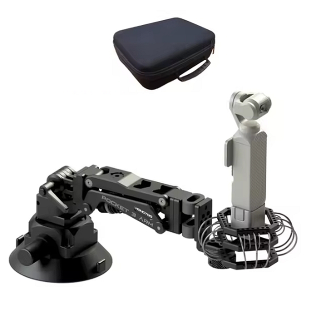 HONGTOO PK03 Car Suction Z-axis Shock Absorbing Arm Camera Damper Video Vibration for Gopro D JI Pocket Osmo