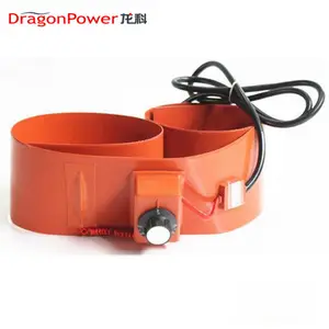 220v 100w industrial Silicone Tape Heater For Drums and Pipes