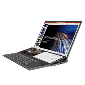 แล็ปท็อปเกมมิ่งจอคู่ขนาด 16+14 นิ้ว ซีพียู Core I7-9750H แล็ปท็อปธุรกิจแบบสัมผัส พร้อมอัตรารีเฟรชสูง คีย์บอร์ดภาษาอังกฤษแบบมีไฟพื้นหลัง 16+ - Product Image 1