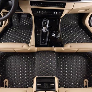 Alfombrillas de Coche de Cuero Antideslizantes de 10 mm de Grosor para Cadillac <span class=keywords><strong>Kona</strong></span> y NV200 ATS/XTS Modelos Traseros - Product Image 2