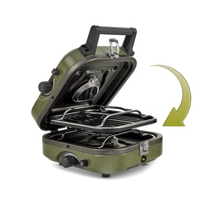 Naturehike-estufa de Camping portátil de dos quemadores, multicombustible, para Picnic al aire libre, parrilla de barbacoa, estufa de <span class=keywords><strong>Gas</strong></span> plegable, <span class=keywords><strong>cocina</strong></span> de alta potencia - Product Image 2