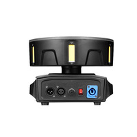 Projecteur LED industriel vintage 150W à tête mobile, effet grande roue rétro, contrôle individuel des pixels, DMX512, pour scène, DJ et discothèque