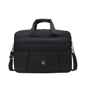 Business Fashion Waterproof Durable Lightweight Zipper Work Use Nylon Shockproof Shoulder <b>Computer</b> Laptop Organizer <b>Bag</b> - Product Image 5