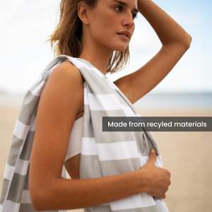 卸売 高級 夏用 マイクロファイバー ビーチタオル デジタルプリント 砂がつかない カスタムロゴ入り 厚手 バスルームとプール用 - Product Image 2