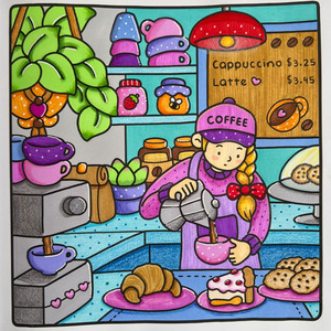 <span class=keywords><strong>Libro</strong></span> de Colorear Económico Personalizado con Lindos Animales, Princesas y Príncipes, Serie de Coloreo para Niños y Adultos, <span class=keywords><strong>Libro</strong></span> de Colorear Sencillo - Product Image 4