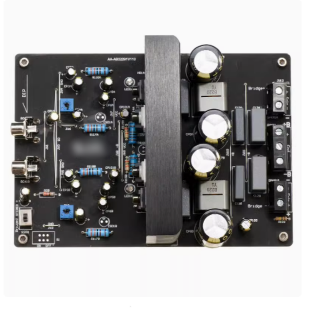 OEM ODM Accepted 2x125W Dual-channel Class D Digital Power Amplifier Board Electronic Module Audio Amplifier Board