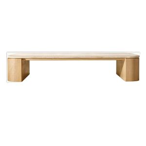 Mesa de Centro Estilo Americano para Villa de Lujo, con Cubierta de Mármol - Product Image 1
