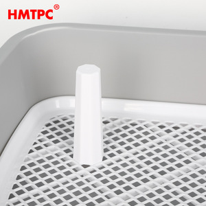Toilette pour chien Hmtpc avec colonnes absorbantes, gris clair, fournitures d'entraînement pour animaux de compagnie - Product Image 3
