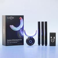 Kit de blanchiment dentaire professionnel Luxsmile à usage domestique, personnalisé avec votre logo, pour un blanchiment naturel des dents, kit de blanchiment dentaire filaire