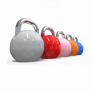 Usine directement <span class=keywords><strong>vente</strong></span> Logo personnalisé Kettlebell Kettlebell de haute qualité compétitif poignée en acier inoxydable Kettlebell - Product Image 3