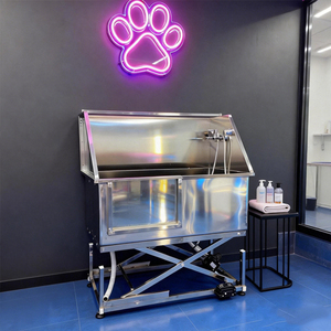 <span class=keywords><strong>Baignoire</strong></span> pour animaux de compagnie en acier inoxydable, <span class=keywords><strong>baignoire</strong></span> électrique pour petits animaux respectueuse de l'environnement, durable et multifonctionnelle - Product Image 4