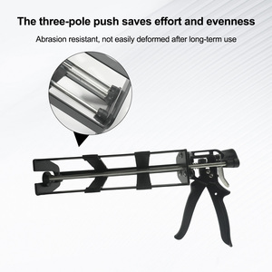 <span class=keywords><strong>Pistola</strong></span> de Sellado de <span class=keywords><strong>Silicona</strong></span> Polimérica de Calidad JAPI, 585 ml, 3:1 |   Directo de Fábrica |   Acción suave para trabajos electrónicos de envasado - Product Image 2