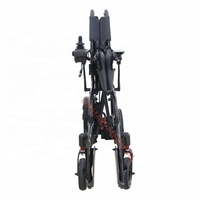 Nouveau fauteuil roulant électrique en Fiber de carbone pliable léger E fauteuil roulant d'assistance électrique pour les personnes âgées handicapées