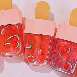 Crema de labios para niña pequeña, producto en oferta, Base vegana, brillante, etiqueta privada, sin logotipo, 2022, brillo labial, fruta - Product Image 2