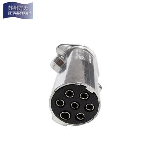 Hochwertiger Europäischer <span class=keywords><strong>7</strong></span>-Poliger 24V N-Typ ISO 1185 Anhängerstecker Anhängerkupplung - Product Image 3