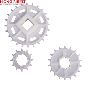 Hongsbelt 24T-2R スプリットスプロケット HS-502B モジュラーベルト用 POM 40mm 角穴 - Product Image 5