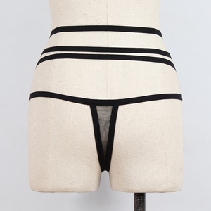 Großhandel Sexy Heiße Transparente Spitze Paillettenbesetzte Milchseide Damen Erotische Riemenunterwäsche T-Back Höschen mit Schnellversand - Product Image 6