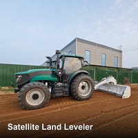 Niveleuse de terrain pour tracteur série PWBQ, guidée par satellite GNSS, capacité 1700kg-2100kg, niveleuse agricole robuste