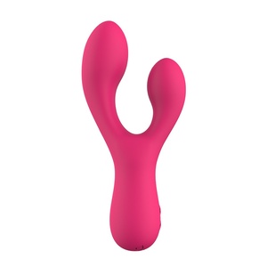 Fullbody Liquid Silicone Massager <b>Vibrator</b> for Women Adult Toys G-Spot Rabbit Dildo Targeted <b>Vibration</b> for Sexual Pleasure - Product Image 1